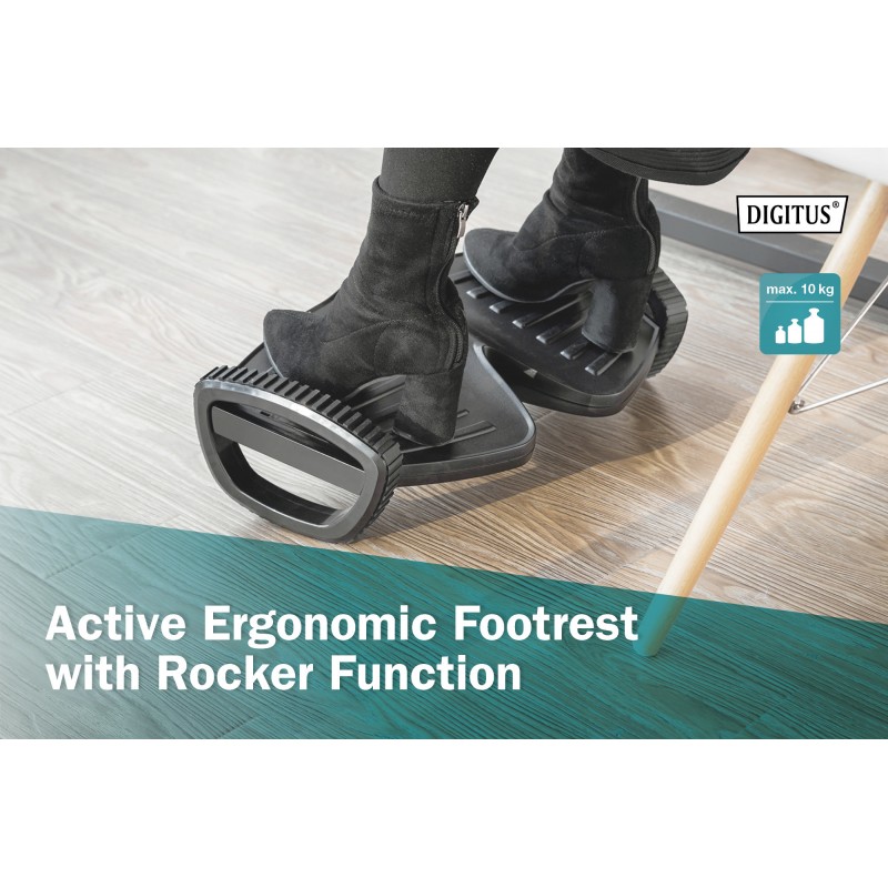 Digitus Підставка Active Ergonomic Footrest, black