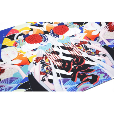 Varmilo Килимок для миші Lovebirds Blue Desk Mat XL (900х400х3мм)