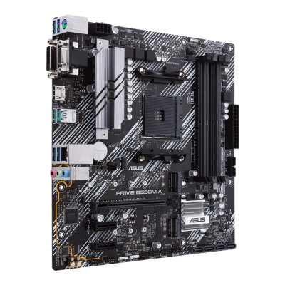 ASUS Материнська плата PRIME B550M-A sAM4 B550 4xDDR4 M.2 HDMI-DVI-VGA mATX