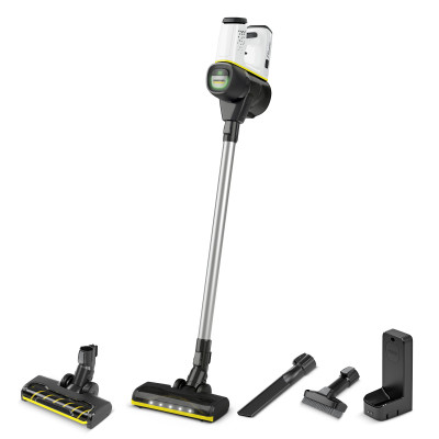Karcher Пилосос безпровідний VC 6, 250Вт, конт пил -0.8л, автон. робота до 50хв, вага-2.6кг, HEPA 12