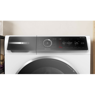 Bosch Пральна машина фронтальна, 9кг, 1400, A+++, 60см, дисплей, білий