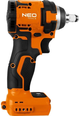 Neo Tools Гайковерт ударний Energy+ 18В безщітковий 2500об·хв 350Нм 1/2" 3 швидкості 1.1кг без АКБ та ЗП