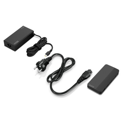Lenovo Док-станція USB-C Dual Display Travel Dock (w/adapter) Lenovo Док-станція USB-C Dual Display Travel Dock (w/adapter)
