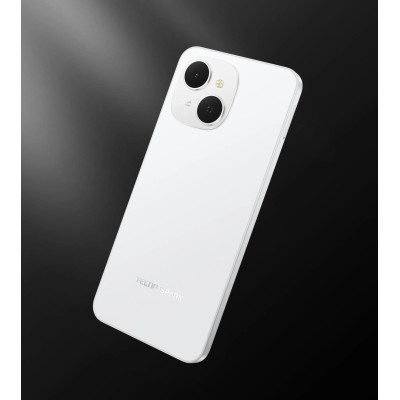 TECNO Смартфон Spark 40C (KM4k) 6.67" 4/128ГБ, 2SIM, 6000мА рік, Veil White