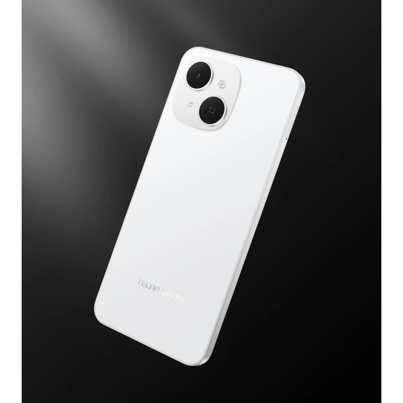 TECNO Смартфон Spark 40C (KM4k) 6.67" 4/128ГБ, 2SIM, 6000мА•год, Veil White