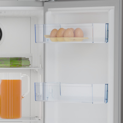 Beko Холодильник SBS, 179x91x71, xолод.відд.-368л, мороз.відд.-190л, 2дв., E, NF, дисплей, нерж