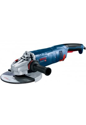 Bosch Шліфмашина кутова GWS 24-230 JZ, 230мм, 2400Вт , 8500об•хв, плавн. пуск, із системою захисту від пилу Cyclone Tech, 5.8кг