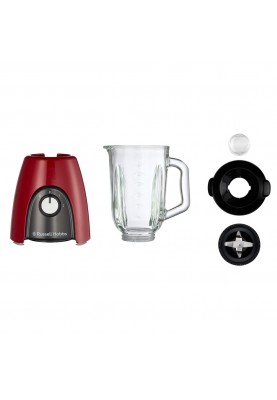 Russell Hobbs Блендер стаціонарний Desire Red, 650Вт, чаша-1500мл, червоний