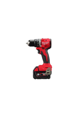 Milwaukee Шурупокрут-дриль акумуляторний M18 BLPDRC-502C 18В 2х5А·рік М12-М18 60Нм 0·1700об·хв 1.5кг