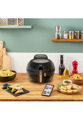 Tefal Мультипіч ActiFry & Grill Genius, 1500Вт, чаша-4л, сенсорне керув., підкл.
