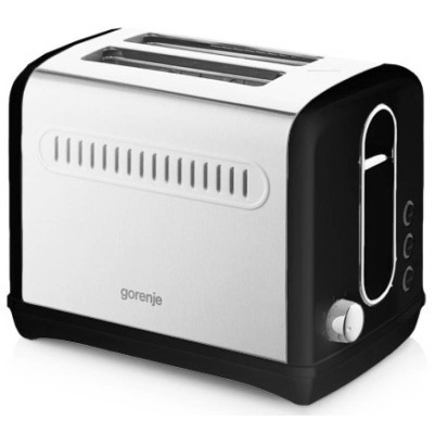Gorenje Тостер Gorenje, 950Вт, функц. розморожування, автовідключення, пластик+метал, чорний