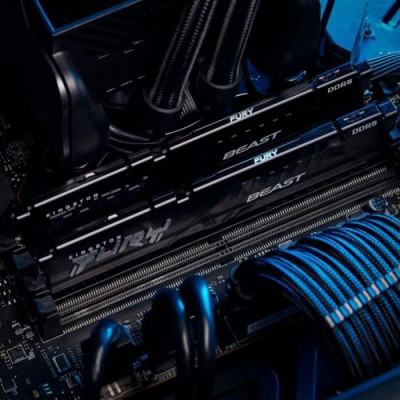 Kingston Пам'ять ПК DDR5 64GB KIT (32GBx2) 5600 FURY Beast