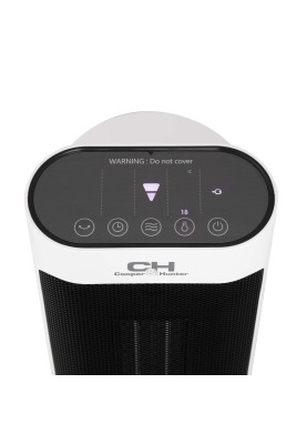 Cooper&Hunter Тепловентилятор CH-F2000CTE, 2 кВт ,20 м2, елект. кер-я, керам. нагр. елемент, пульт ДК