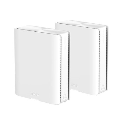 ASUS Система WiFi-Mesh ZenWiFi BQ16 BE25000, 2xGE LAN, 1xGE WAN/LAN, 1x10GE LAN, 1x10GE WAN/LAN 1xUSB 3.0, 2мод, білий