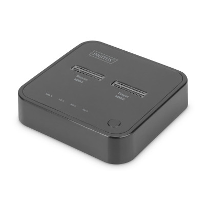 Digitus Док-станція DIGITUS Dual M.2 NVMe SSD USB Type-C 3.2 Black