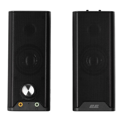 2E Акустична система PCS203, 2.0, USB, Metal Black