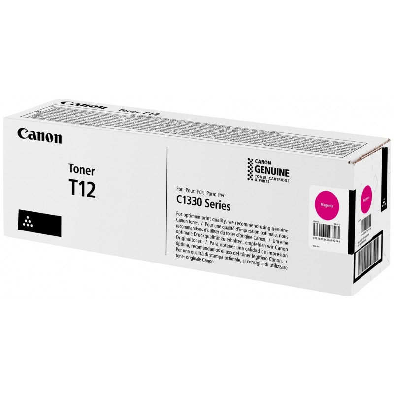 Canon Картридж T12 i-SENSYS XC1333 Series (5400 стор.) Magenta