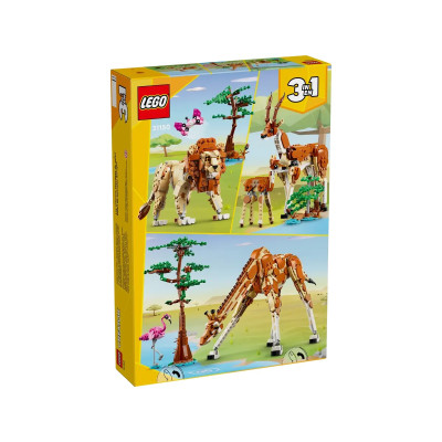 LEGO Конструктор Creator Дикі тварини сафарі