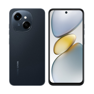 TECNO Смартфон Spark Go 1 (KL4) 6.67" 4/128ГБ, 2SIM, 5000мА • рік, Startrail Black