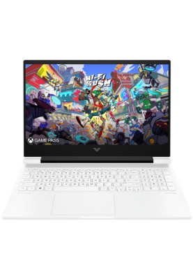 HP Ноутбук Victus 16-r1030ua 16.1" FHD IPS AG, Intel i5-14450HX, 32GB, F1024GB, NVD4060-8, DOS, білий