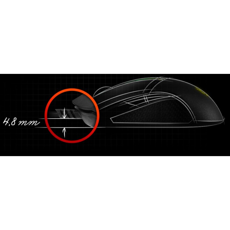 MSI Миша Clutch GM30 Black GAMING Mouse