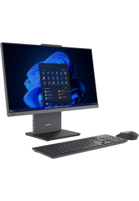 Lenovo Комп'ютер персональний моноблок Lenovo ThinkCentre neo 50a 24-G5 23.8" FHD IPS AG, Intel i3-1315U, 8GB, F256GB, UMA, WiFi, кл+м, без ОС, сірий