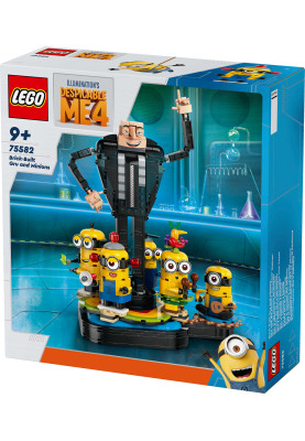 LEGO Конструктор Despicable Me 4 Ґру й посіпаки з кубиків