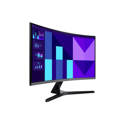 Samsung Монітор 27" S27D390 D-Sub, HDMI, VA, 100Hz, 4ms, CURVED