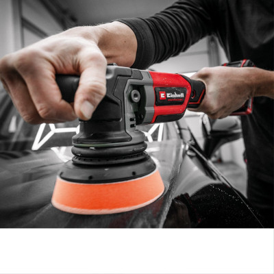 Einhell Шліфмашина полірувальна ексцентрікова акумуляторна Einhell Professional CP-EP 18/125 Li BL-Solo 18В 125мм 500-3800об/хв 2.11кг Einhell Шліфмашина полірувальна ексцентрікова акумуляторна Einhell Professional CP-EP 18/125 Li BL-Solo 18В 125мм 500-3800об/хв 2.11кг