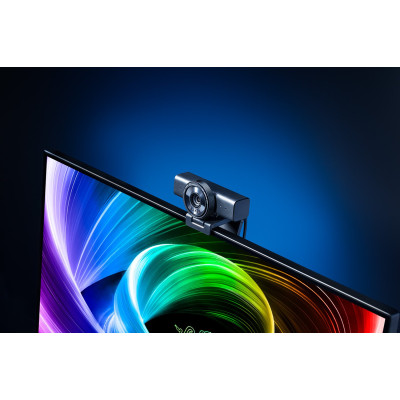 Razer Вебкамера Razer Kiyo V2 X, FullHD, 60fps, auto focus, чорний Razer Вебкамера Razer Kiyo V2 X, FullHD, 60fps, auto focus, чорний