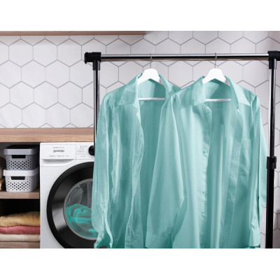 Gorenje Пральна машина фронтальна, 8кг, 1400, A+++, 55см, дисплей, пара, інвертор, білий