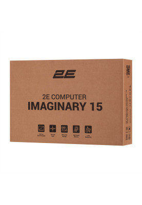 2E Ноутбук Imaginary 15 15.6" FHD IPS AG, Intel i5-1235U, 16GB, F512GB, UMA, DOS, чорний