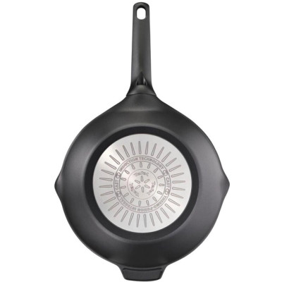 Tefal Сковорода Вок Robusto, 28см, алюміній, бакеліт, чорний