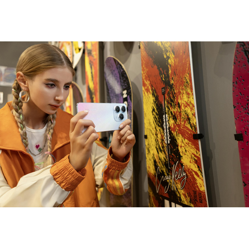 TECNO Смартфон Spark 20 PRO (KJ6) 6.78" 8/256ГБ, 2SIM, 5000мА•год, Frosty Ivory