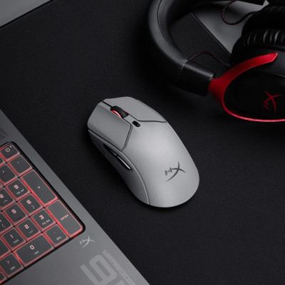 HyperX Миша Pulsefire Haste 2 Pro, RGB, USB-A/WL/BT, чорний