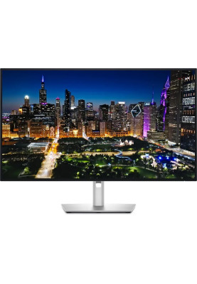 Dell Монітор DELL 31.5" U3225QE HDMI, 2xDP, USB-C, Thunderbolt, RJ-45, IPS Black, 3840x2160, 120Hz, sRGB 100%, Delta E<1.5, Pivot, HDR600, Light Sensor