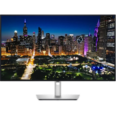Dell Монітор DELL 31.5" U3225QE HDMI, 2xDP, USB-C, Thunderbolt, RJ-45, IPS Black, 3840x2160, 120Hz, sRGB 100%, Delta E<1.5, Pivot, HDR600, Light Sensor
