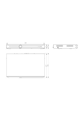 Tiandy Відеореєстратор TC-R3210 Spec:I/B/P8/K/V3.1, 10ch, 2HDD, 8PoE, 4K