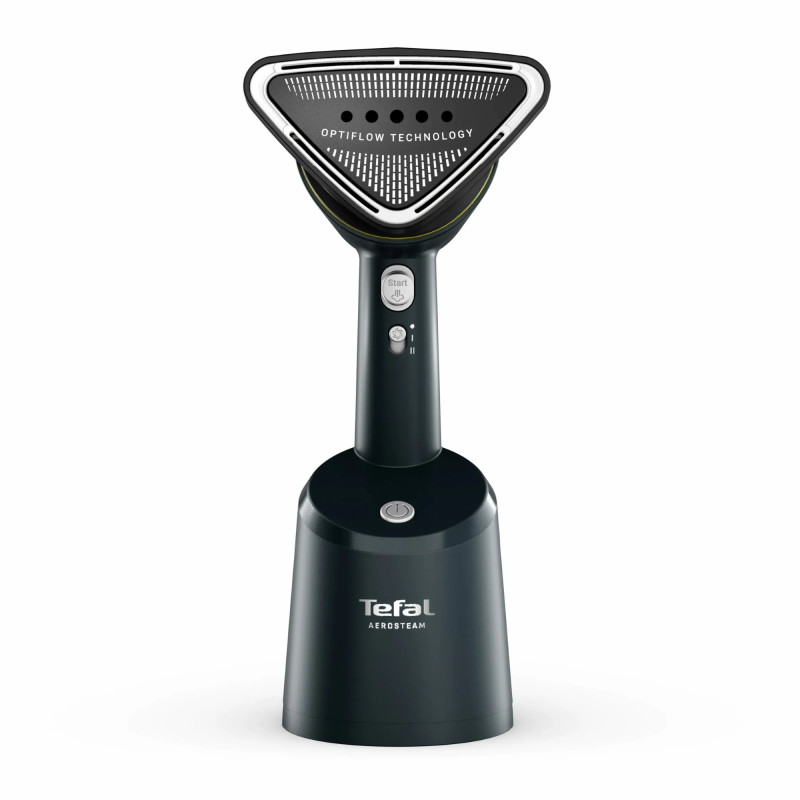 Tefal Відпарювач компактний AeroSteam, 1400Вт, 100мл, постійна пара - 20гр, чорно-зелений