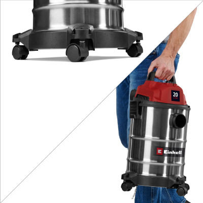 Einhell Пилосос професійний Einhell TC-VC 2045 S 900Вт 180мБар 20л шланг 1.5м 3.5кг