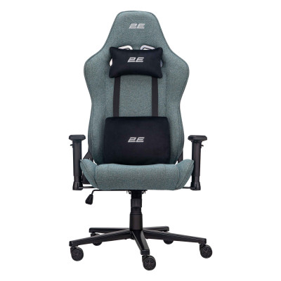 2E Gaming Крісло 2E GAMING BUSHIDO Lite, тканина, 2D-Armrests, зелений темний 2E Gaming Крісло 2E GAMING BUSHIDO Lite, тканина, 2D-Armrests, зелений темний