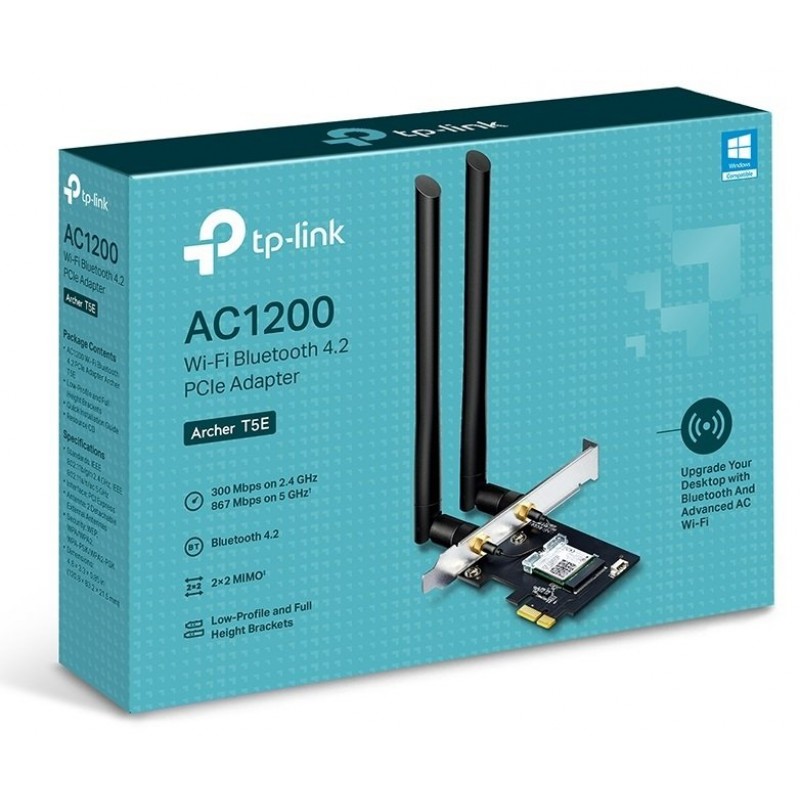 TP-Link Archer T5E AC1200 BT4.2 PCI Express