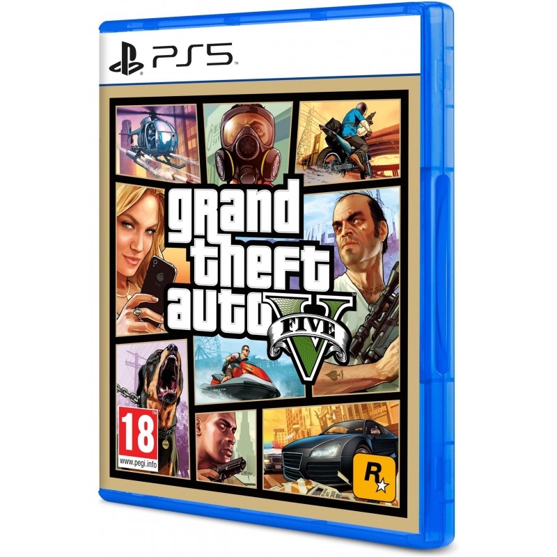 Games Software Grand Theft Auto V [Blu-Ray диск] (PS5)