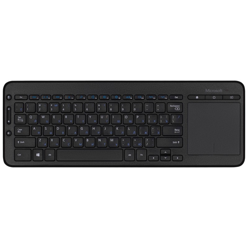 Microsoft Клавіатура мембранна Microsoft All-in-One 84key, WL, EN/UA/RU, чорна