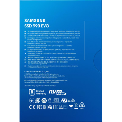 Samsung Накопичувач SSD M.2 2TB PCIe 4.0 990EVO