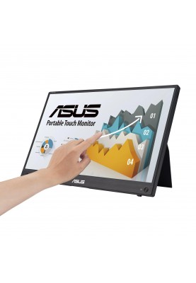 ASUS Монітор портативний 15.6" ZenScreen MB16AHT mHDMI, 2xUSB-C, MM, IPS, Touch