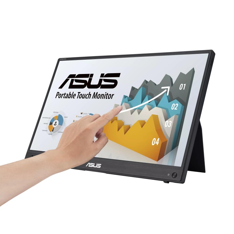 ASUS Монітор портативний 15.6" ZenScreen MB16AHT mHDMI, 2xUSB-C, MM, IPS, Touch