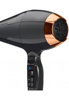 BaByliss Фен Air Pro, 2200Вт, 2 режими, дифузор, іоніз-я, хол. обдув, чорний