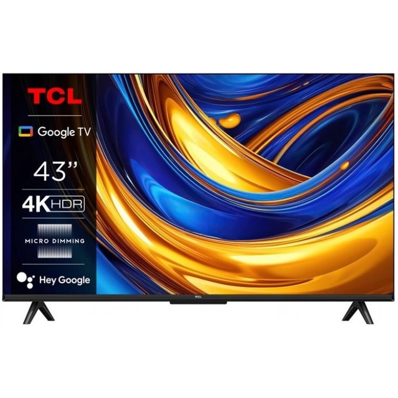 TCL Телевізор 43" LED 4K 60Hz Smart Google TV Titan