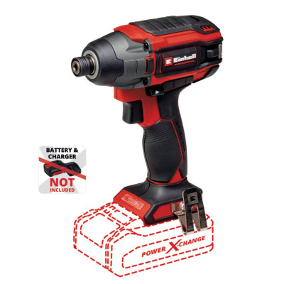 Einhell Гвинтокрут акумуляторний ударний TP-CI 18/220 Li BL - Solo, PXC, 18В, безщітковий, 220 Нм, 2900 об/хв, 1.16 кг (без АКБ та ЗП)
